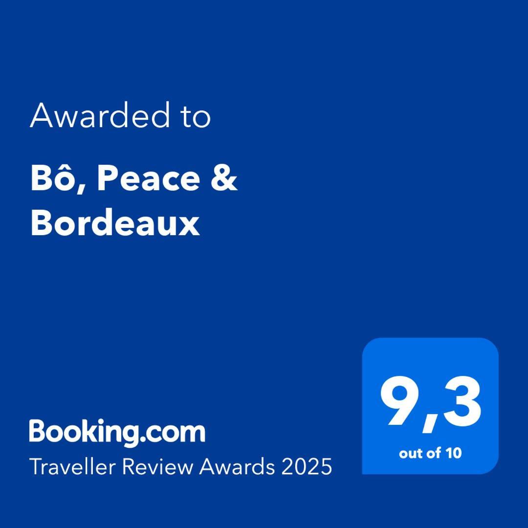 Bô, Peace&Bordeaux Bordéus Exterior foto